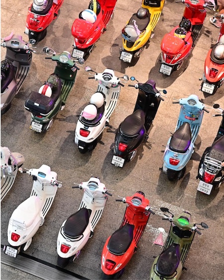 vespa parking